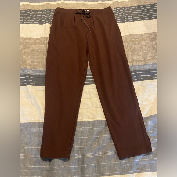 BETABRAND chocolate brown pants with pockets in Excellent condition - Picture 1 of 8